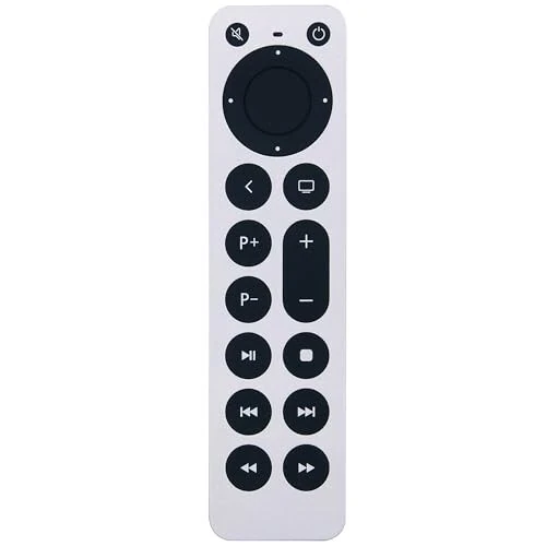 New Universal Replacement Apple Remote Control for Apple TV 4K/ Gen 1 2 3 4/ HD A2169 A1842 A1625 A1427 A1469 A1378 A1218 with TV Control Function - 1