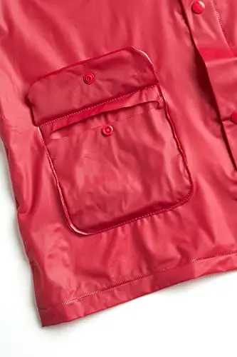 Lilly of New York Boys’ Raincoat - Waterproof Rain Jacket - Hooded Slicker Raincoat for Infants, Toddlers, Boys (12M-6) - 4