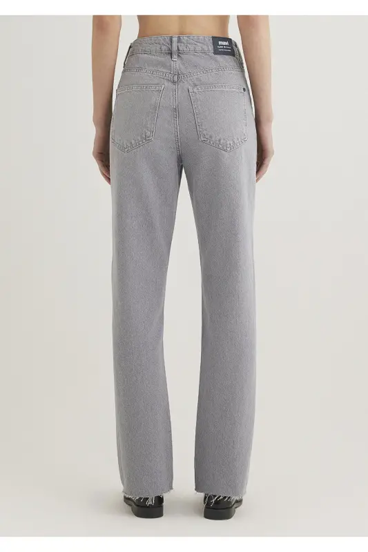 New York Classic Denim Light Gray Jean Pants 1014 - 5