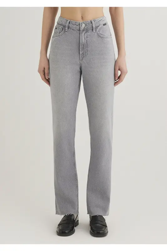 New York Classic Denim Açık Gri Jean Pantolon 101441-89172 - ANTRASİT - 4
