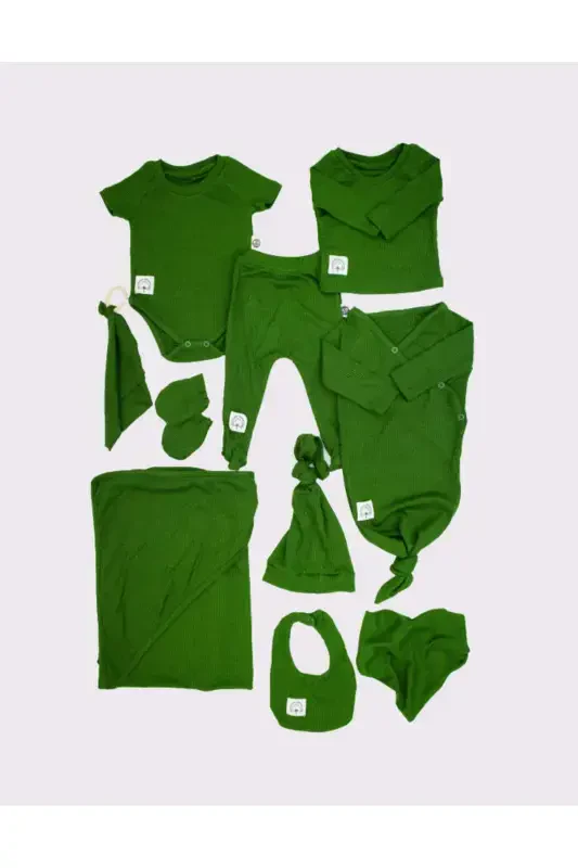 Newborn Baby Clothes Lyocell Cotton Fabric-KHAKI - RG KIDSSTORE