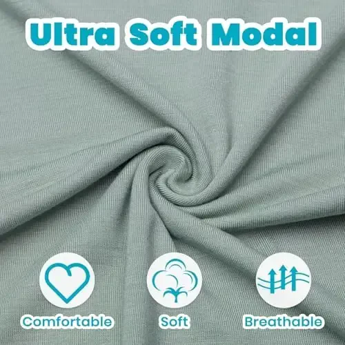 Newborn Baby Knotted Gown, Super Soft Silky Infant Sleeper, Baby Girl Sleep Gown with Mittens, Bow, Clip and Hat Set - 2