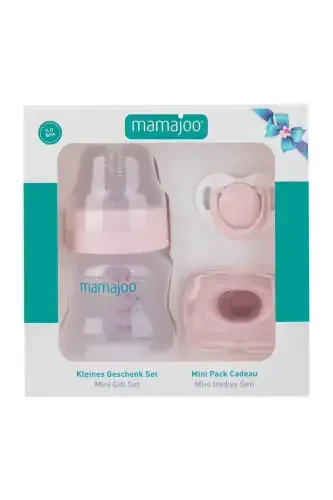 Newborn Baby Set | Anti-colic Bottle 150ml Pink, Orthodontic Pacifier & Case, 3-piece Set - 8
