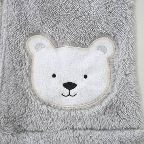 Newborn Infant Baby Boys Girls Cartoon Fleece Hooded Jacket Coat with Ears Warm Toddler Kids Outwear Coat Zipper Up 1-6Y - 6