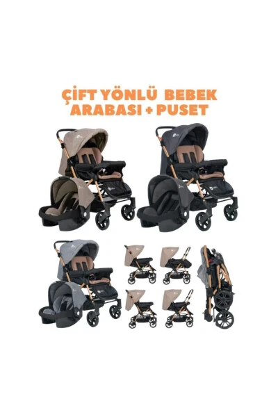 Newborn King Layette Set Baby Carriage Stroller Crib Walker High Chair Bag - TURHAN BEBE (1)