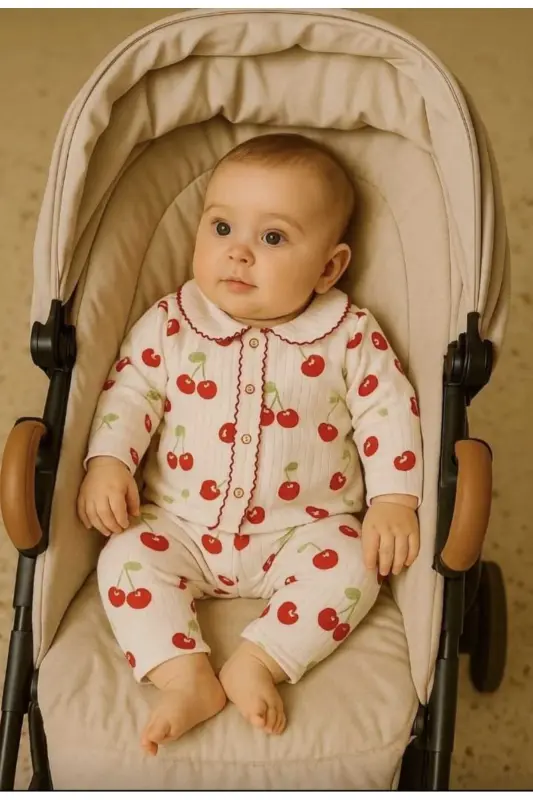 Newborn Organic Cotton 2-Piece Baby Set for Girls and Boys - 3