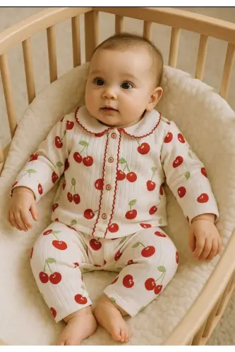 Newborn Organic Cotton 2-Piece Baby Set for Girls and Boys - 4