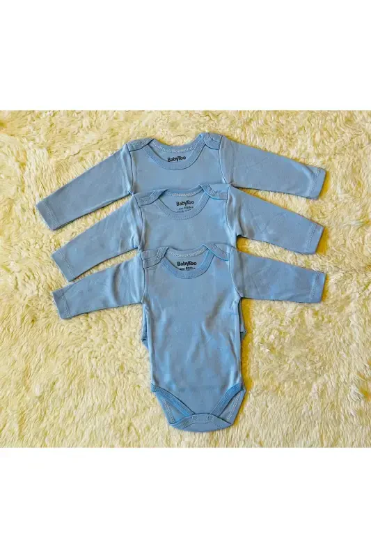 Newborn Organic Cotton-Blue - ANNE DOKUNUŞU GIBI KUZUM BEBE