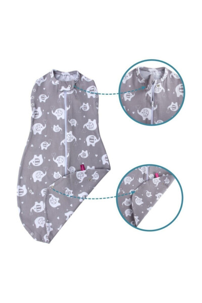 Newborn Swaddle Sleeping Bag - 2