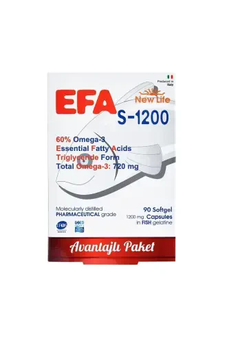Newlife Efa S-1200 90 Capsules - 1