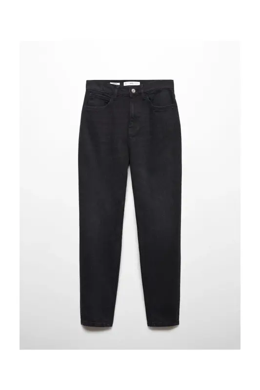 Newmom comfort high-rise jeans-Black denim - 1