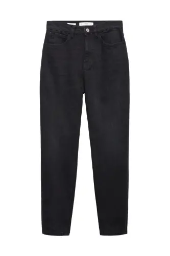 Newmom comfort high-rise jeans-Black denim - 5