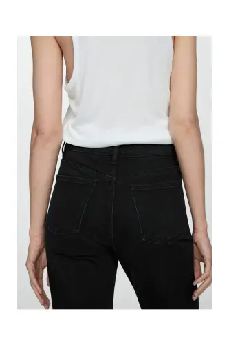 Newmom comfort high-rise jeans-Black denim - 7