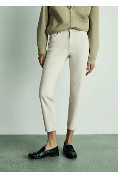 Newmom qulay, baland baland jinsi shimlar - MANGO