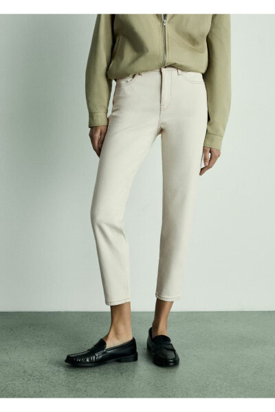Newmom qulay, baland baland jinsi shimlar - MANGO WOMAN