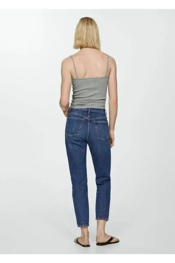 Newmom Confort Yüksek Belli Jean Pantolon - 4