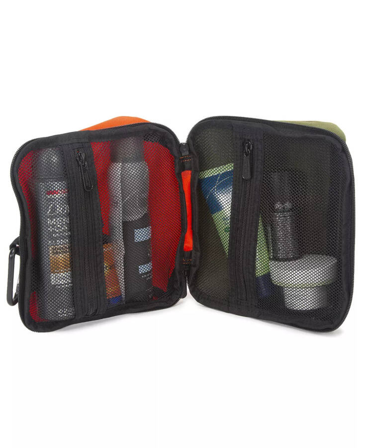 Newtown Toiletry Case Qizil/Kulrang - 4