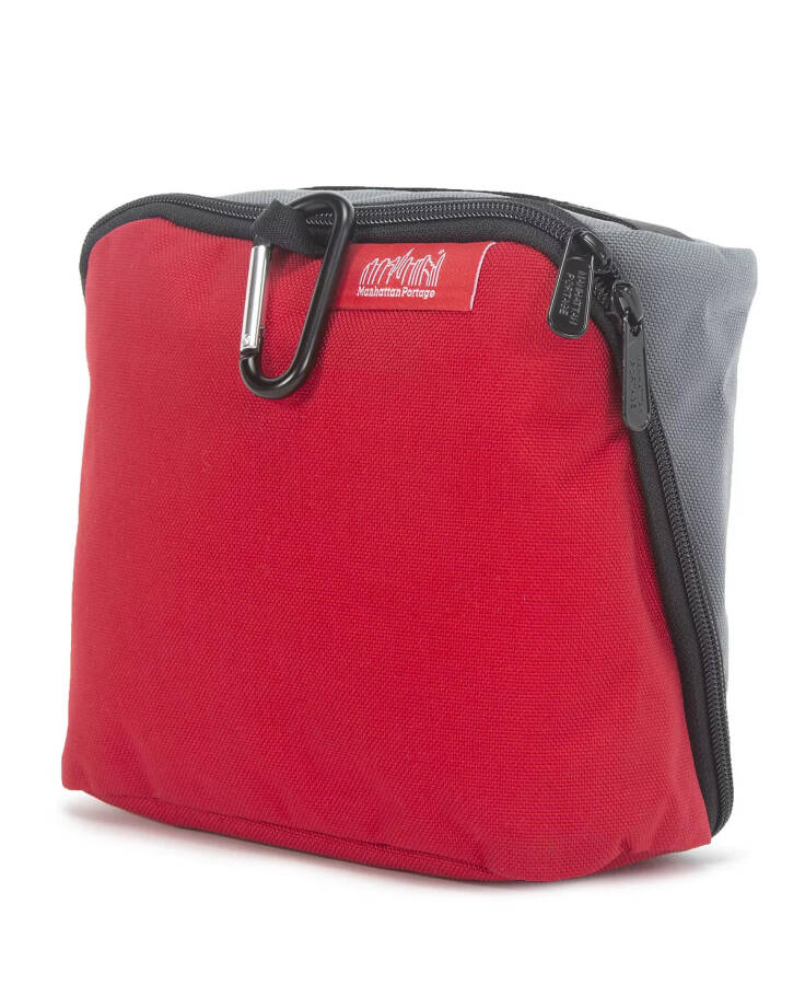 Newtown Toiletry Case Red/Gray - 1