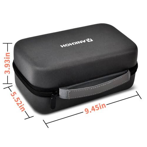 NEXPOW avto startteri uchun mos keladigan transport qutisi, 1500A maksimal kuchlanishli, 12800mAh batareyali Q10S/T11F startteri uchun, ko'chma avtomobil batareyasini zaryadlash va simlar uchun saqlash qutisi (faqat qutisi) - 3