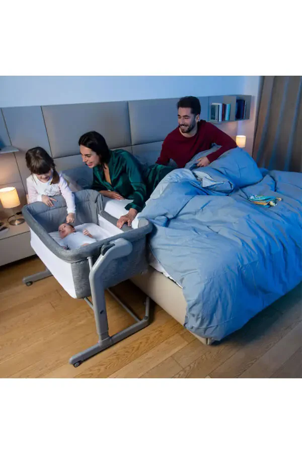 Next2me Magıc Evo Anne Yanı Beşik Grey Mıst - 7