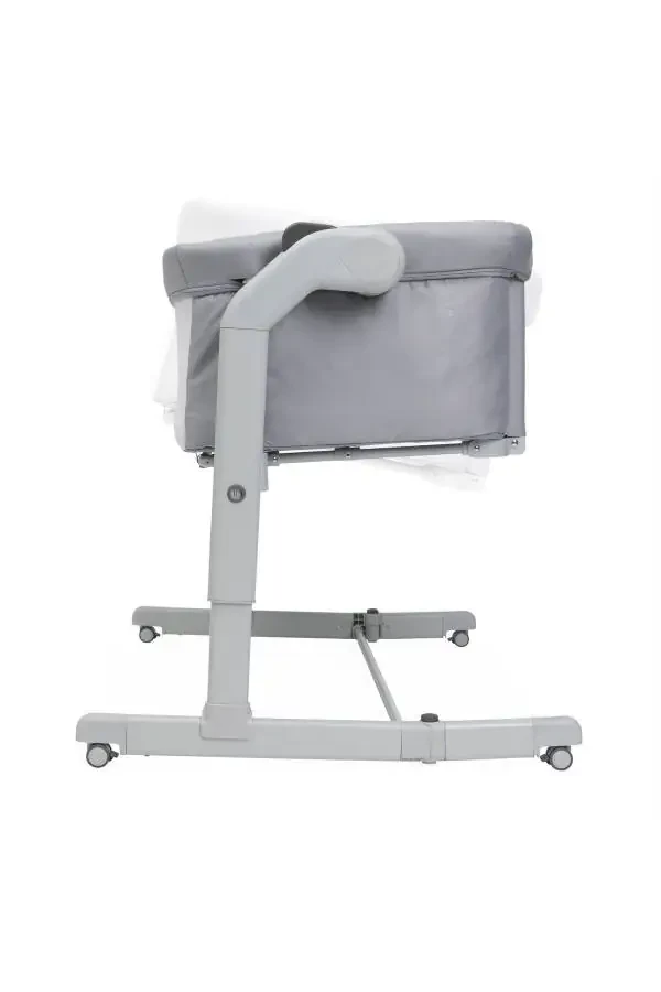 Next2me Magic Evo Bedside Crib Grey Mist - 2