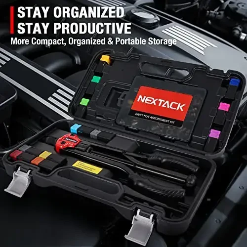 NEXTACK Heavy Duty Rivet Nut Tool Kit, 16