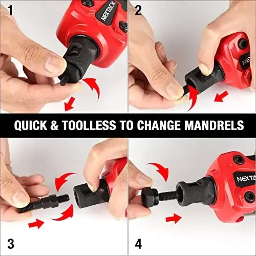 NEXTACK Heavy Duty Rivet Nut Tool Kit, 16