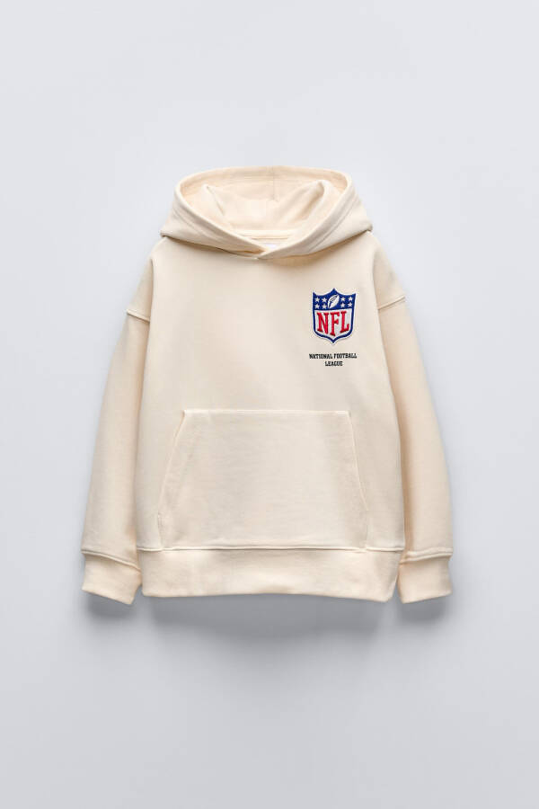 NFL © HOODED SWEATSHIRT - Ecru - 2