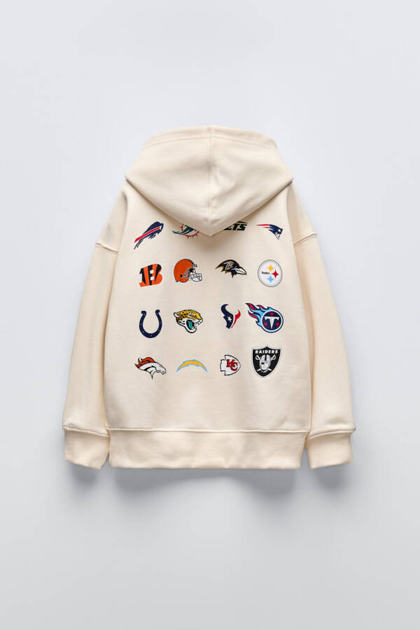 NFL © HOODED SWEATSHIRT - Ecru - 3