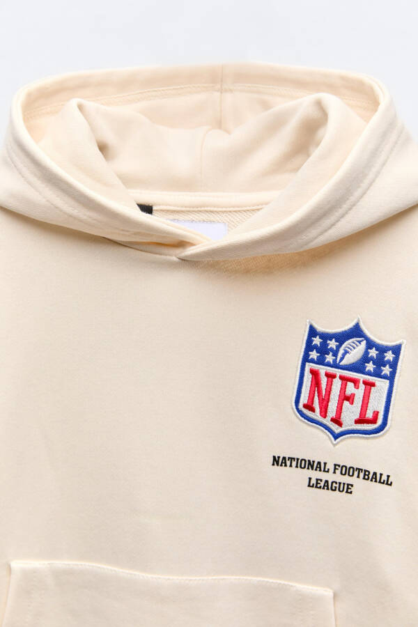 NFL © HOODED SWEATSHIRT - Ecru - 4