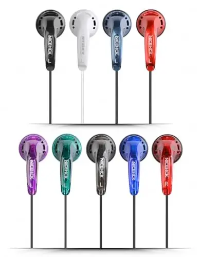 NICEHCK Yuandao 3.5mm Jack Wired Earbuds, HiFi Sound Audiophile Earphones with no Mic, 5 Year Warranty, Bass Stereo Wire in-Ear Headphones for iPhone, Android, PC, MacBook, Laptop, Tablet, Gaming - 6
