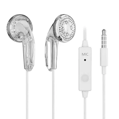 NICEHCK Yuandao 3.5mm Jekli Simli Quloqchinlar, Mikrofonli HiFi Ovozli Audiophile Eshitish vositalari, 5 Yillik Kafolat, iPhone, Android, PC, MacBook, Noutbuk, Planshet, O'yin uchun Bass Stereo Simli Quloq ichidagi Naushniklar 