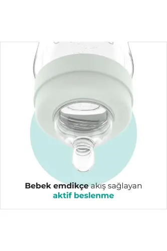 Night & Day Anti-colic Baby Bottle 270 Ml, 6 Months, Medium Flow - 6