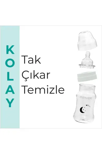 Night & Day Anti-colic Baby Bottle 270 Ml, 6 Months, Medium Flow - 7