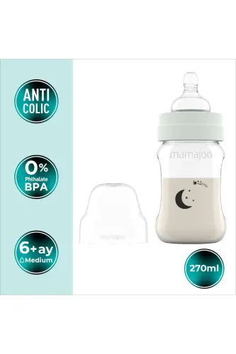 Night & Day Anti-colic Baby Bottle 270 Ml, 6 Months, Medium Flow - MAMAJOO (1)