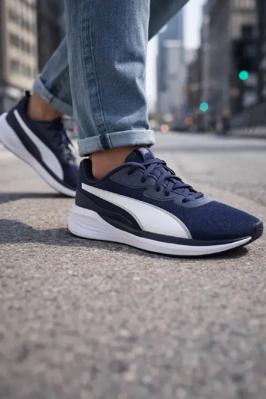 Night Runner V3 Lacivert Erkek Casual Sneaker - LCVT - 1