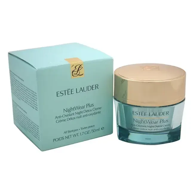 NightWear Plus Anti-Oxidant Night Detox Creme - All Skin Types by Estee Lauder for Women - 1.7 oz Cream- - 3
