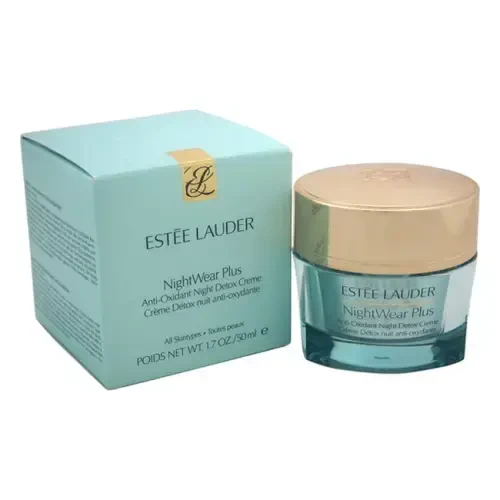 NightWear Plus Anti-Oxidant Night Detox Creme - All Skin Types by Estee Lauder for Women - 1.7 oz Cream - 3
