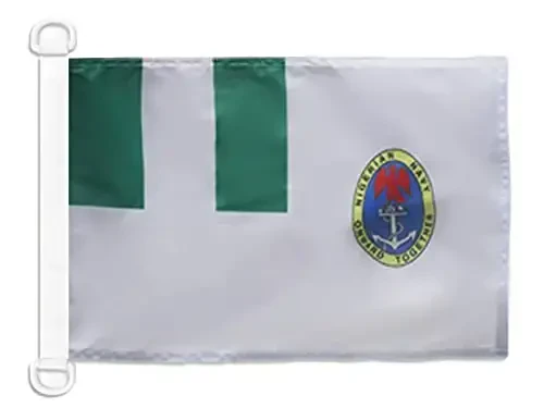 Nigeria Naval Ensign NAUTICAL Flag 18'' x 12'' - Nigerian War flags 30 x 45 cm. - Banner 12x18 in for boat - AZ FLAG - AZ FLAG