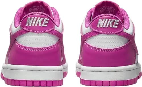 Nike Dunk Low Pre School White/Active Fuchsia FJ0705-100 1Y - 5