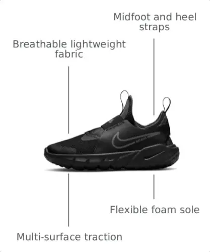 Nike Kids' Flex Runner 2 Sneakers - 3