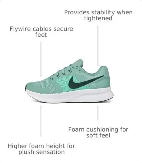 Nike Women's Run Swift 3 Yo'l Yugurish Poyafzallari - NIKE