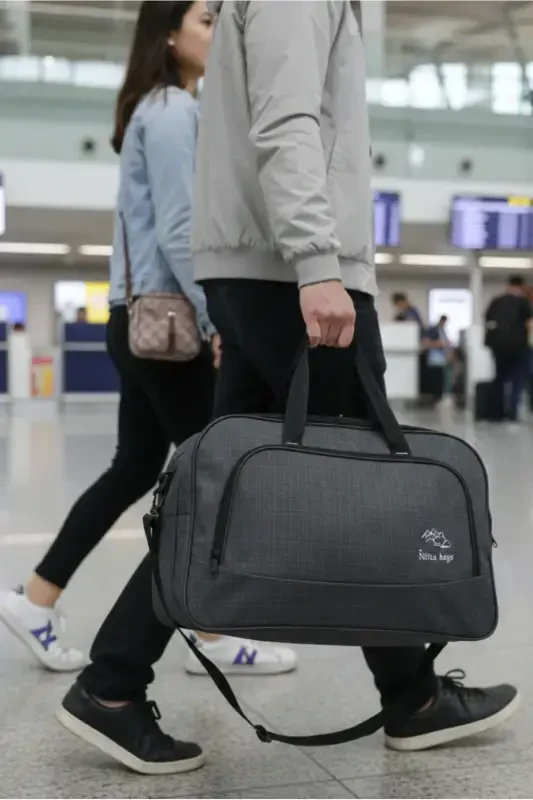 Nil-01 Uniseks Sochiq Mato Xostes Chamadani Sayohat Ta'til Sport Kasalxona Ko'p Ko'zli Qo'l Va Yelkali Sumka Kabin-FÜME - 2