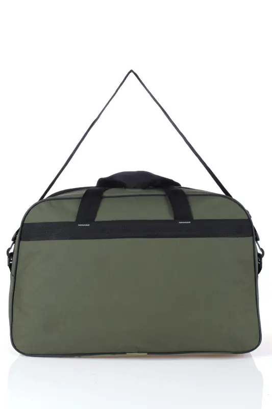 Nil-01 Unısex Havlu Kumaş Hostes Valiz Seyahat Tatil Spor Hastane Çok Gözlü El Ve Omuz Çantası Kabin-YEŞİL - 3