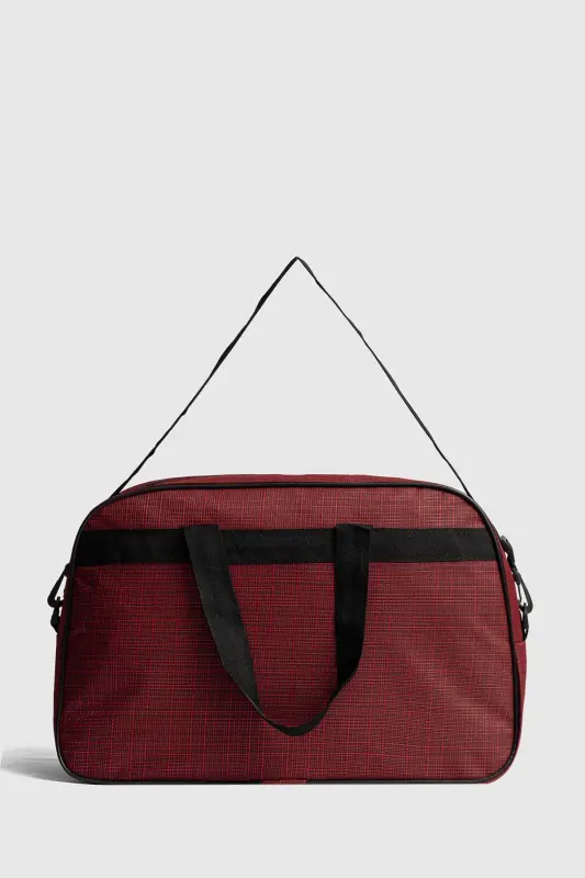 Nil-01 Unisex Towel Fabric Cabin Suitcase Travel Vacation Sport Hospital Multi-Pocket Hand and Shoulder Bag - 4