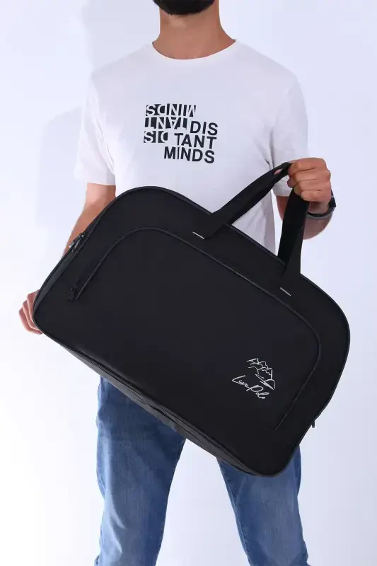 Nil-01 Unisex Towel Fabric Cabin Suitcase Travel Vacation Sport Hospital Multi-Pocket Hand and Shoulder Bag - FIYAKA