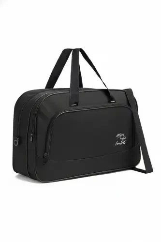 Nil-01 Unisex Towel Fabric Cabin Suitcase Travel Vacation Sport Hospital Multi-Pocket Hand and Shoulder Bag - 1