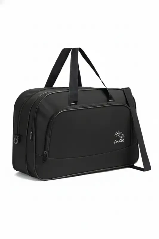 Nil-01 Unisex Towel Fabric Cabin Suitcase Travel Vacation Sport Hospital Multi-Pocket Hand and Shoulder Bag - 1