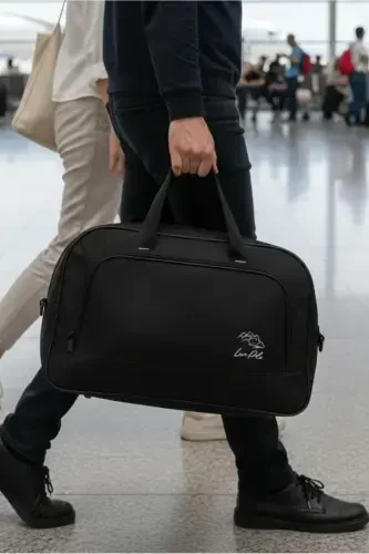 Nil-01 Unisex Towel Fabric Cabin Suitcase Travel Vacation Sport Hospital Multi-Pocket Hand and Shoulder Bag - FIYAKA (1)