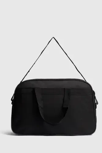 Nil-01 Unisex Towel Fabric Cabin Suitcase Travel Vacation Sport Hospital Multi-Pocket Hand and Shoulder Bag - 3